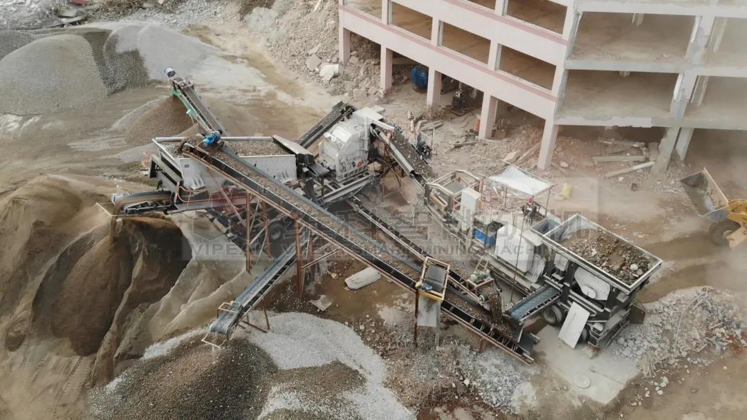 城市建筑垃圾變廢為寶，選擇維科VK移動破的五大